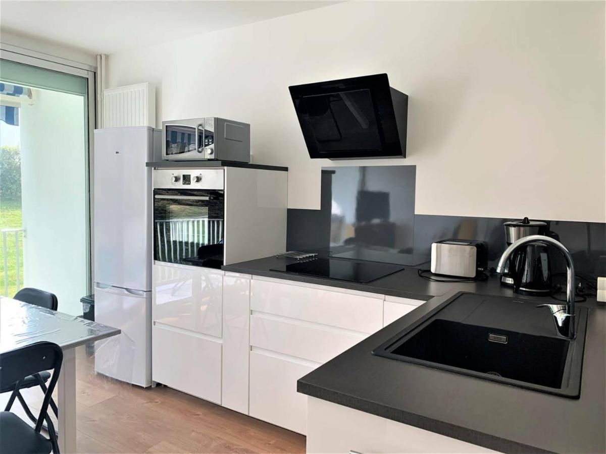 Quiberon, Appart 2 Pieces Renove, A 2 Pas De La Plage, Loggia Sud, Garage, Classe 2*, Pour 3 Pers. - Fr-1-478-182 المظهر الخارجي الصورة